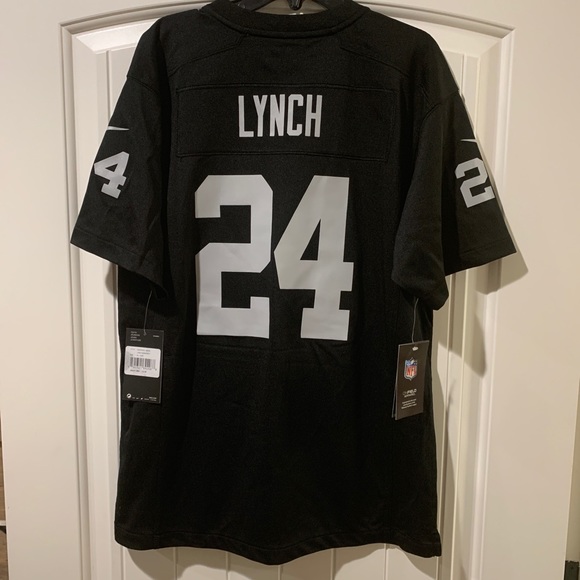 NIKE NFL Youth Oakland Raiders Lynch#24 JerseyM,XL - Picture 3 of 8